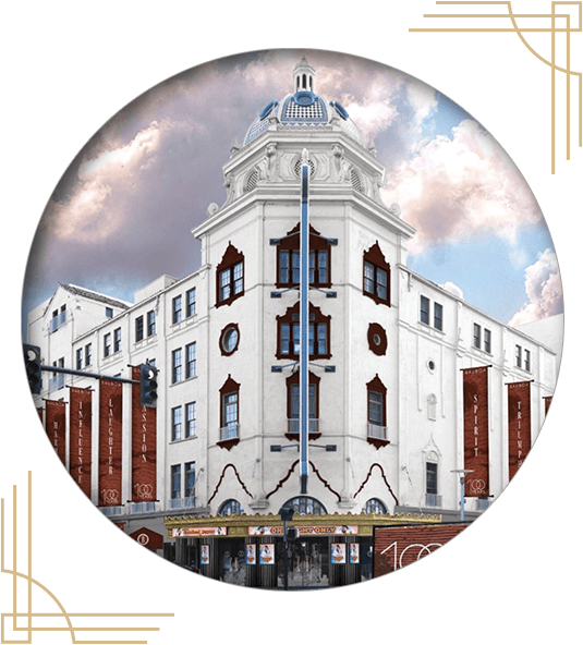 Image of the front of the Balboa Theatre Building