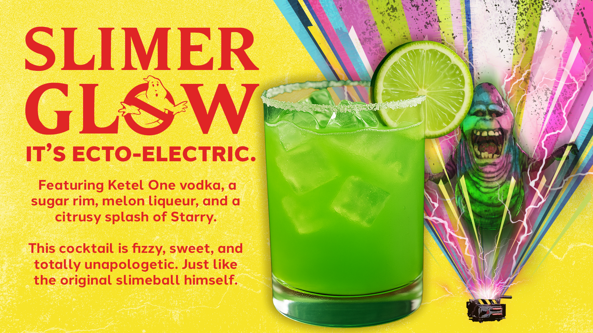 Slimer Glow cocktail