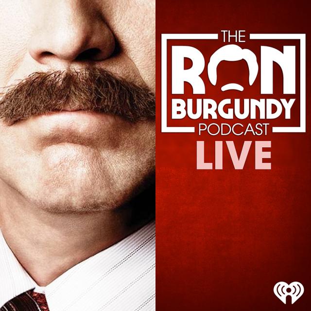 Ron Burgundy Podcast Live artwork