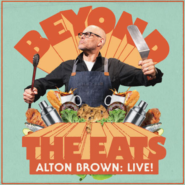 Alton Brown tour poster