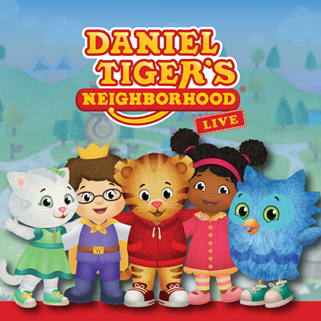 Daniel Tiger's Neighborhood tour art