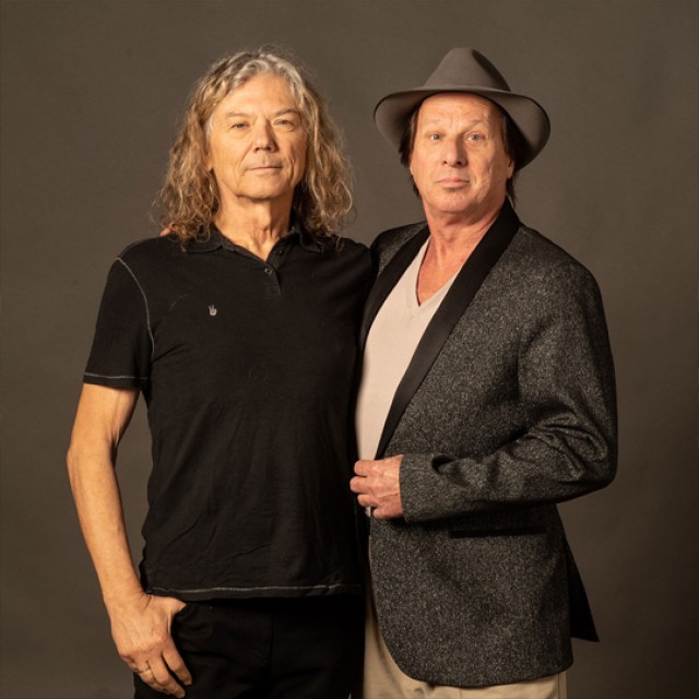 Jerry Harrison and Adrian Belew photo