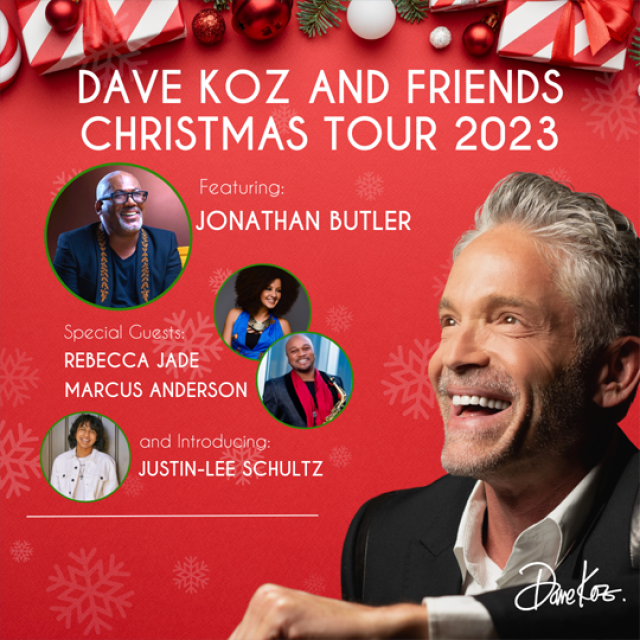 Dave Koz and Friends Christmas 2023 admat