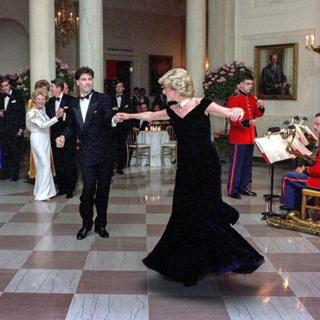 Photo of Lady Diana taken by Pete Souza